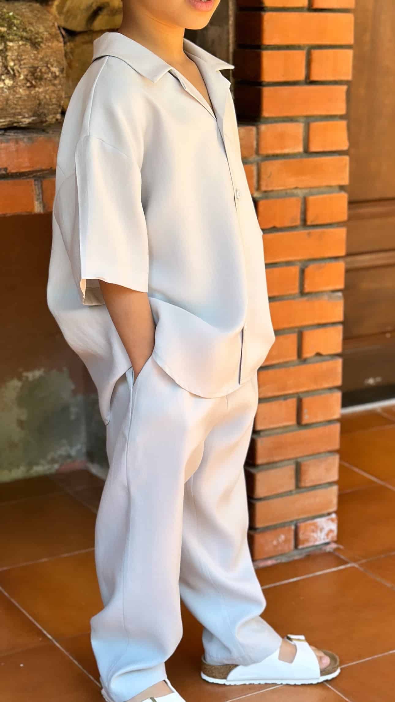 Modal Kumaş Gri Takım