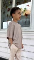 Viskon Penye Oversize Tshirt